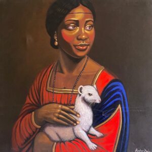 Black Lady with an Ermine