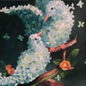 Whispering Love Birds